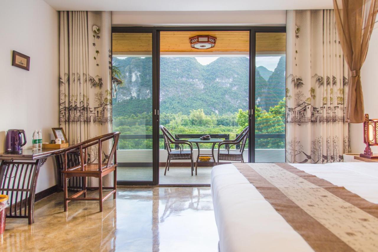 Leisure Courtyard Hotel Yangshuo-Free Shuttle Bus To Yangshuo Station Stay 2 Nights One Way Dış mekan fotoğraf