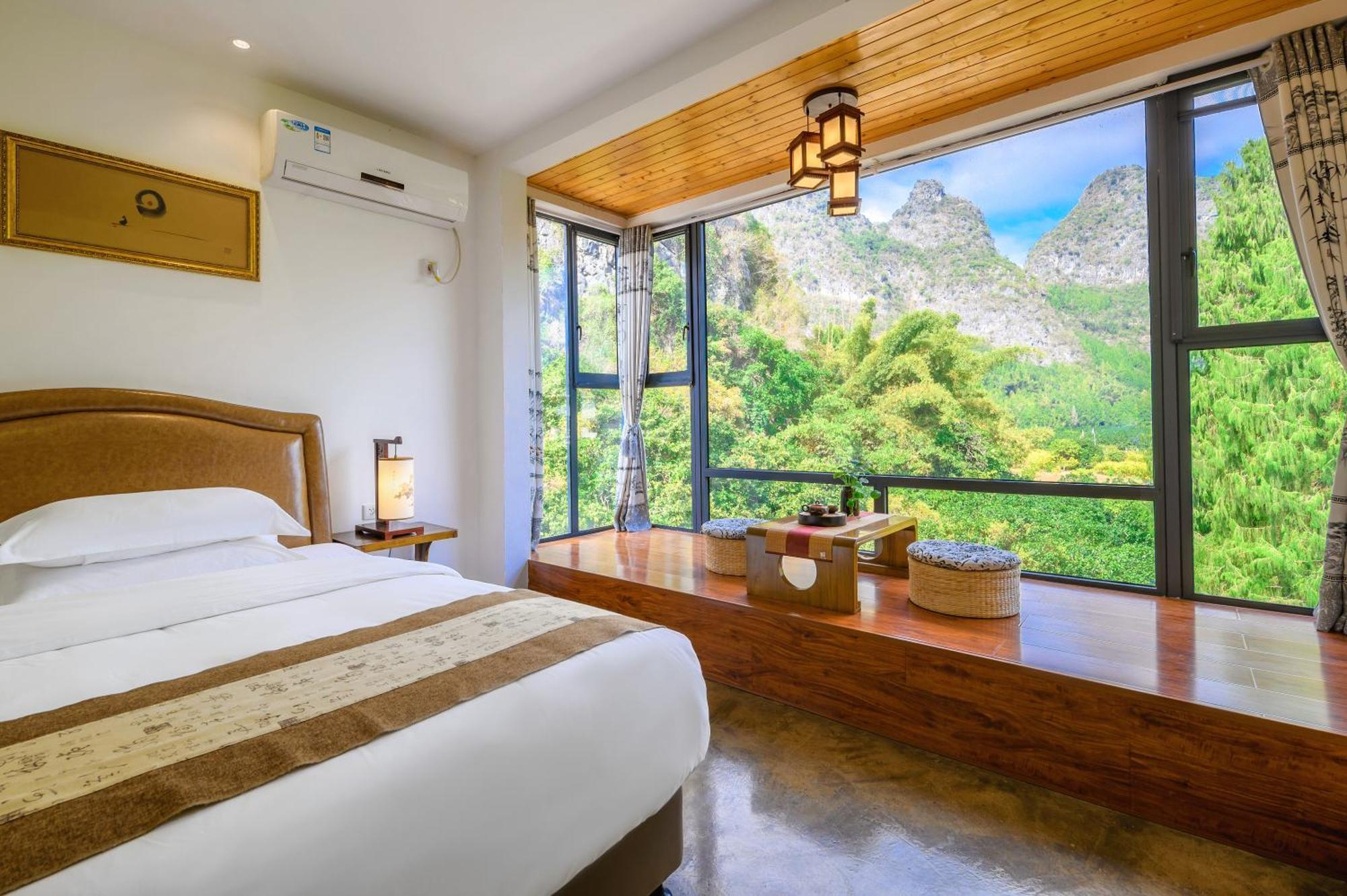 Leisure Courtyard Hotel Yangshuo-Free Shuttle Bus To Yangshuo Station Stay 2 Nights One Way Dış mekan fotoğraf
