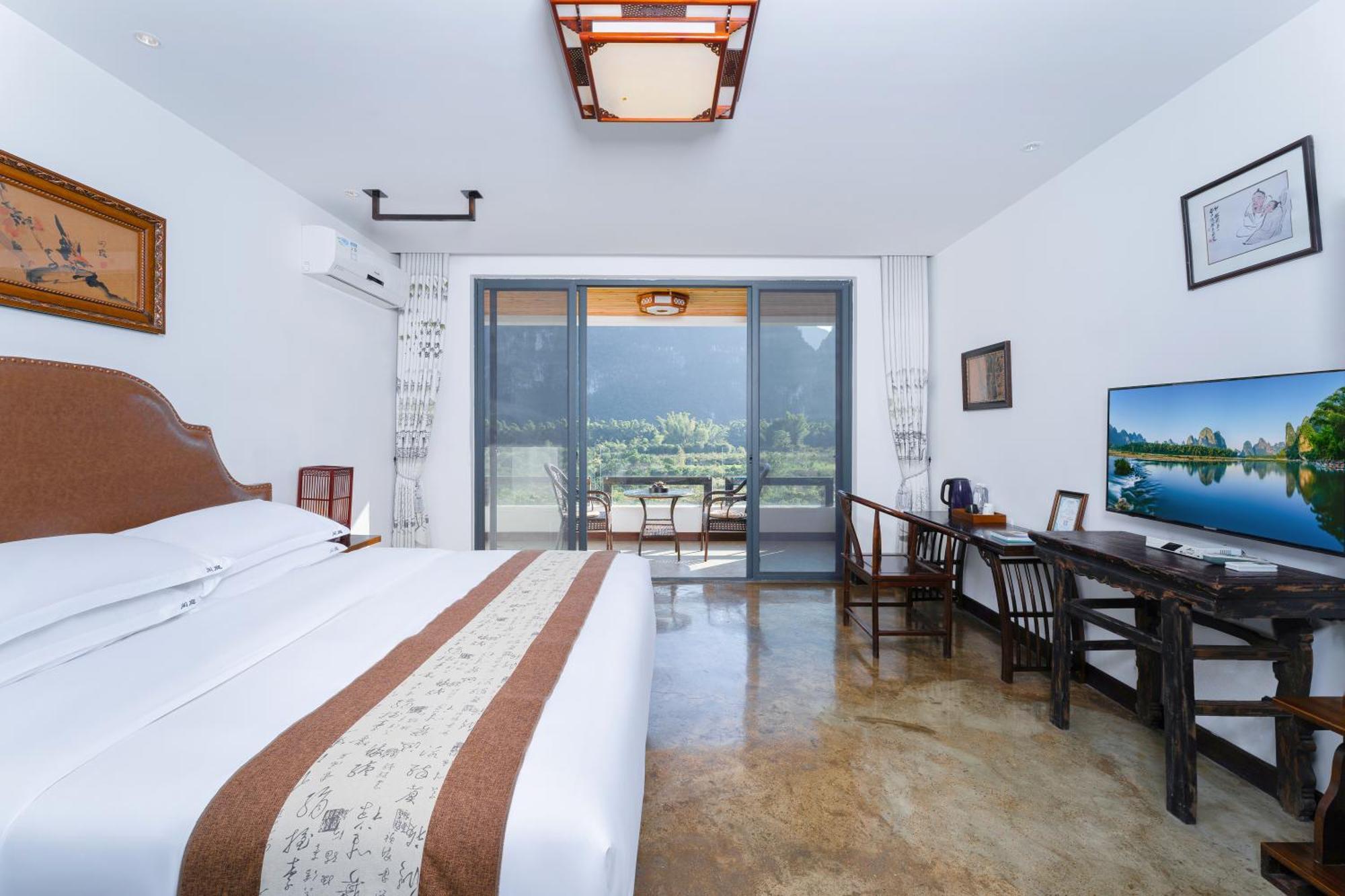 Leisure Courtyard Hotel Yangshuo-Free Shuttle Bus To Yangshuo Station Stay 2 Nights One Way Dış mekan fotoğraf
