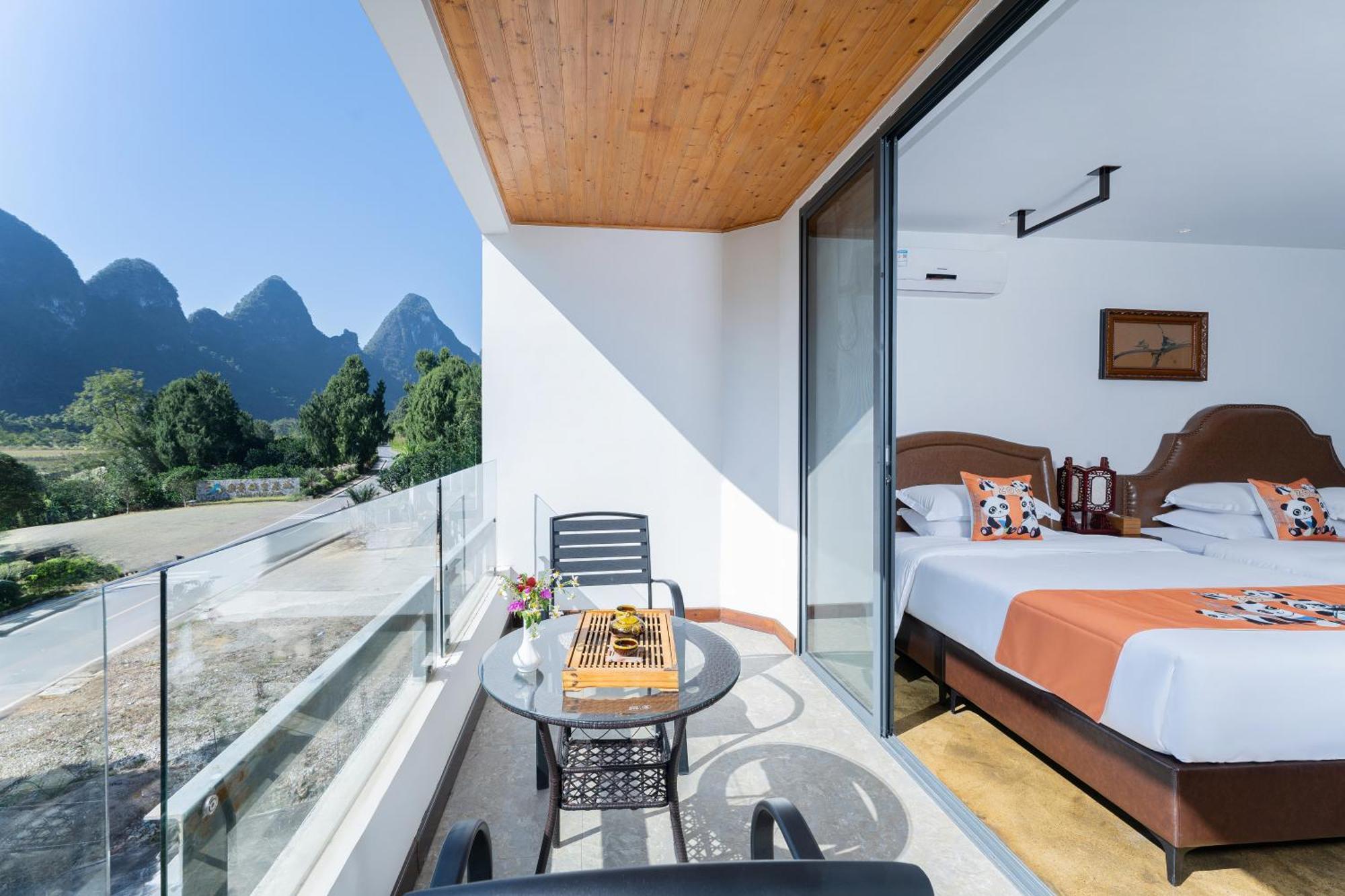 Leisure Courtyard Hotel Yangshuo-Free Shuttle Bus To Yangshuo Station Stay 2 Nights One Way Dış mekan fotoğraf